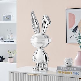 Futuristic Bunny Sculpture