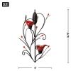 Ruby Blossom Tealight Sconce