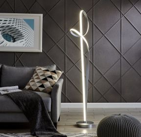 Budapest Dimmable LED 63" Tall Floor Lamp