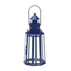 BLUE LIGHTHOUSE LANTERN