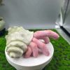 1pc Finger Parasitic Crab Horror Resin Ornaments, Halloween Gift, Garden Decoration, Home Decor