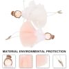 2Pcs Angel Christmas Ornaments Hanging Ballerina Girl Plush Xmas Tree Doll Handmade Plush Pendants Hanging Home Decorations Holiday Decor