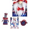 4th of July Gnomes Decorations for Home - 2 Pcs Handmade Swedish Tomte Gnomes Plush Doll