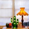 1pc, Cute LED Cactus Night Table Lamp for Home, Bedroom, Garden, Party, Cinco De Mayo, and Day of the Dead Decor