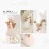 2Pcs Christmas Tree Ornaments Set Plush Dolls Pendants Home Decoration