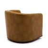 Trenton Swivel Arm Chair - Camel