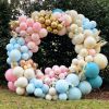 Wedding Birthday Party Decor Round Balloon Arch Kit Holder Bow of Balloon Circle Wreath Balloon Stand Support