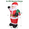 6.4ft Inflatable Christmas Giant Santa Claus Blow up  Santa Claus