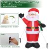 6.4ft Inflatable Christmas Giant Santa Claus Blow up  Santa Claus