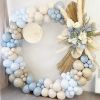 Wedding Birthday Party Decor Round Balloon Arch Kit Holder Bow of Balloon Circle Wreath Balloon Stand Support