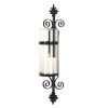 Elegant Ornate Scroll Wall Candle Sconce Holder for Home Decor