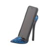 SPARKLE BLUE SHOE PHONE HOLDER