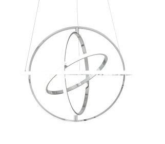 Oxford LED Adjustable Chandelier (Option: Chrome)