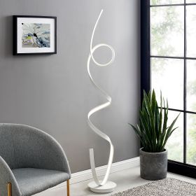 Amsterdam LED Dimmable 63" Floor Lamp (Option: White)