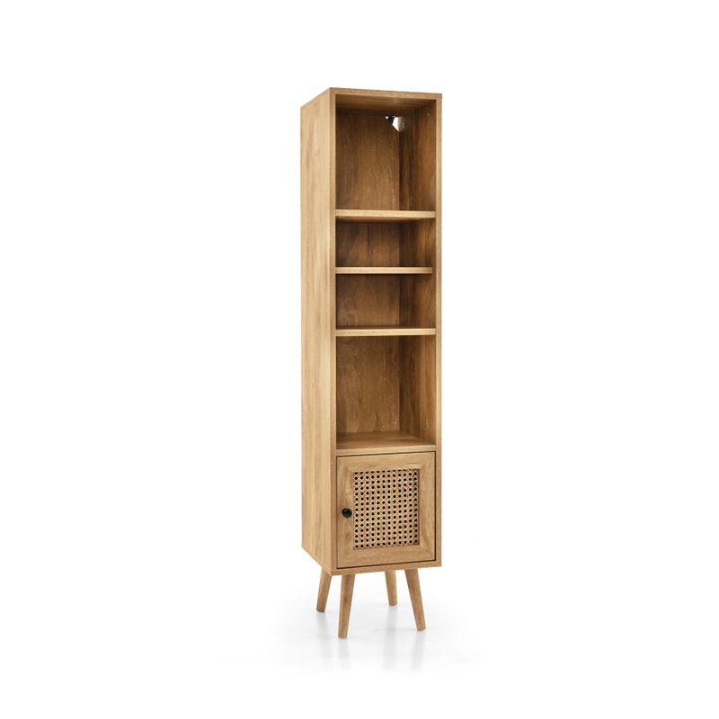 Freestanding 4-Tier 54" Tall Bookcase Freestanding 4-Tier 54" Tall Bookcase