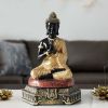 Buddha Statues Thailand for Garden office home Decor Desk ornament fengshui hindu sitting Buddha figurine Decoration