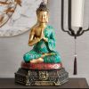 Buddha Statues Thailand for Garden office home Decor Desk ornament fengshui hindu sitting Buddha figurine Decoration