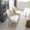 COOLMORE Accent Chair ,leisure single chair with Solid wood foot,2PC/SET